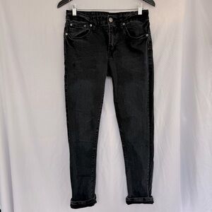 Rue21 Men’s Black Skinny Supreme Flex Jeans. 30/30